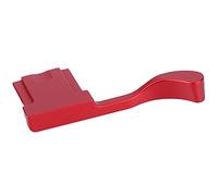 Metal Thumb Up Hand Grip, Ergonomic Hot Shoe Thumb Up Rest, Thumbs Up Hand Grip for Fuji X 100F X100T X A5 and Other Mirrorless Camera (Red)