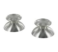 Metal thumbsticks for Sony PS4 controllers alloy aluminium analog - Silver | ZedLabz