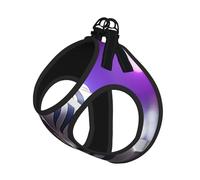 Metal Tiger Head Dog Harness - Breathable, Reflective, And Adjustable Pet Vest, Suitable For Small Cats And Dogs