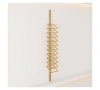 Metal Tile Display Rack, Multi-Layer Retail Stand for Displaying Tiles and Slabs, 11 Tier Floor Rack for Craft Shows, Durable and Stylish Design