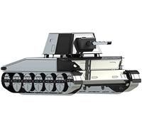 METAL-TIME 3D Metal Puzzle Model Kit, 49 PCS, 100% Stainless Steel, 3D Puzzle, 10 x 15 cm, 16 years and up