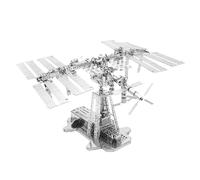 Metal-TIME International Space Station Model, ISS Space Station Metal Model Kit, 3D Metal Model Kits to Build for Adults, Model Space Station Astronauts Lodge.