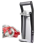 Metal Tin Crusher Wall Mount - Heavy Duty Can Smasher & Pressers with Bottle Opener | Safe Recycling Tool for Soda, Beer & Aluminium Cans | Space-saving Maltizer for Home, Kitchen and