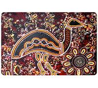 Metal Tin Sign - Australian Aboriginal Art Prints Souvenir - Wall Decorations Poster for Home Kitchen Bar Pub Cafe Garage 8x12 inches