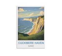 Metal Tin Sign Cuckmere Haven Sussex For Home Bar Pub Kitchen Garage Restaurant Wall Deocr Plaque Signs 20x30cm