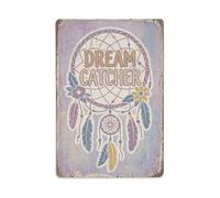Metal Tin Sign Dream Catcher Nursery Sign