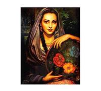 Metal Tin Sign Jesus Mexican Women Pub Outdoor Bar Retro Poster Home Kitchen Restaurant Wall Decor Signs 12x8inch