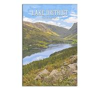 Metal Tin Sign Lake District National Park Metal Sign Travel Vintage Art Wall Decoration Sign Home Kitchen Bar Patio Cave Funny Decoration 15x30cm