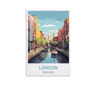 Metal Tin Sign London England Vintage Sign Retro Tin Signs Vintage Metal Tin Sign For Bar Home Wall Metal Decoration 20x30cm