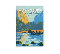 Metal Tin Sign Plaque Poster Voyageurs National Park Retro Man Cave Bar Pub Shed Novelty Gift Aluminium Metal Tin Wall Décor Sign 20x30cm