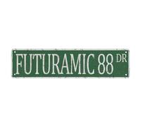 Metal Tin Signs Frankfurt Am Main Dr 4 X 16 Inch Vintage Funny Street For Home Wall Bar Man Cave
