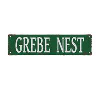 Metal Tin Signs Grebe Nest The Unique Wall Decoration Of The Vintage Diner Metal Tin Sign Shop Cafe Restaurant 4X16 Inches