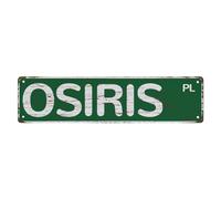 Metal Tin Signs Osiris Place Funny Vintage Slim Street Tin Signs 16 X 4 Inch Wall Art Decor Iron Poster For Home Farmhouse Bar Cafe Garage Man Cave Gifts