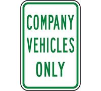 Metal Tin Warning Sign 8x12 Inch Company Vehicles Only Aluminum Signs For Home Coffee Bar Wall Decor