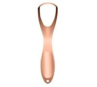 Metal Tongue Cleaner, Breath Clean Mouth Care Scraper Tool, Ergonomic U Shape Cleaning Device with Smooth Edge Design, Daily Tooth Hygiene Accessory for Home Bathroom Use 5.71x1.38 Inches