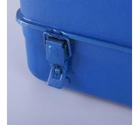 Metal Tool Box for Organizing Tools for Workshop and Garage Storage Solutions (45x24x15cm)