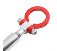 Metal Tow Hook for Chevrolet For Camaro 2016+ Front Bumper Decorative and Functional Tow Ring for Towing Purposes (Red)