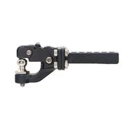 Metal Tow Hook for RC Crawler - Simulation Link Component with Ball Buckle for Towing Hitch | Adjustable Shackle for Crawler Trailer Metal