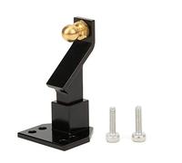 Metal Towing Hitch Shackles Trailer Hook High Performance Durable Long Service Life for D90 RC SCX10 CC01 DIY Accessory (Black)