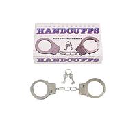 Metal Toy Handcuffs Brilliant Fancy Dress Accessory