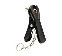 Metal Trailer Hitch Buckle Link Coupler, Black Simulation Connection Component for 1/10 RC Crawler Car Traxxas, RC Car Trailer Pump Nozzle, Accessories Upgrade Bike Adapter