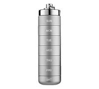 Metal Travel Pill Box - Hiking Travel Stackable Aluminum Alloy Pill Box Waterproof Daily Pill Box for 7 Days, Pill Boxes with Metal Pockets for Wallet