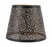 Metal Tree Lampshade for E27 Base Etched Hollow Design with Warm Gold Inner Finish Compatible with Table Lamps Wall Lights and Ceiling Fixtures