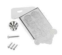 Metal Triangle Mandolin Tailpiece 8 String Mandolin Tailpiece Closed Type Mandolins Replacement Part Musical Instrument Accessories