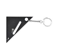 Metal Triangle Ruler | Small Measurement Tool,Alloy Metal 90/45 Degree Protractor, Portable Aluminum Carpenter Square for Woodworking and Carpentry