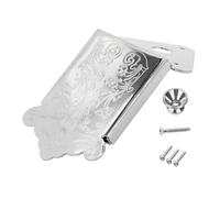 Metal Triangle Tailpiece with Screws for 8 String Mandolin Closed Type Musical Instrument Accessories