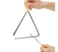 Metal Triangles with Firing Pin Instrument Toy, Musical Teaching Tool