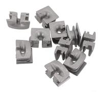 Metal Trimmer Head Eyelet Sleeve Replacement for C 36-2 C 46-2 C 56-2 and 30-2, For Durable Brushcutter Head Eyelet Insert, Grass Trimmer Line Guide Bushing,(10PCS)
