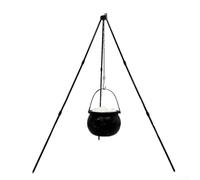 Metal Tripod, Tripod For Party Decoration, Illuminating Effects, Versatile Placement, Creative Halloween Display, For Both Indoor And Outdoor Placement