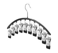 Metal Trousers Hangers - Stainless Steel Metal Gym Clothing - Portable Behind Door Skirt - Leggings Hanging Stand for Door, Drying Shelves