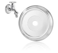 Metal Tub Spout Cover Ring, Tub Spout Remodel Ring Spacer for Tub Spout Shower Faucet Remodeling Tap Base Plate for Bathtub Faucet Surround Sealing Spacer Plate