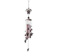 Metal tube wind chimes, Sea Turtle Brass Metal Tube Bell Wind Chime Deep Blue 90 cm