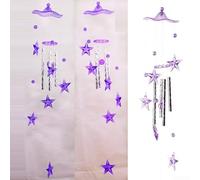 Metal Tubes Bell Wind Chimes as Garden Decor Perfectly Suited for Creating a Peaceful Atmosphere (4#)