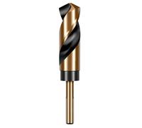 Metal Twist Drill Bit with a Reduced Three-Flat Shank, 23.5mm | Three Flat Sides At the Chuck Interface, Spiral-Flute Cutting Form, Common Wood and Metal Hole-Drilling Tasks