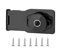Metal Twist Knob Keyed Locking Hasp Keyed Padlocks Hasp Heavy Duty Shed Simple Installation for Gate & Cupboard Drawer Gate