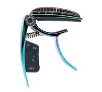 Metal Ukulele Capo Single Handed Operations Professional Capo Alloy Texture Suitable For All Guitar Enthusiasts Present Professional Guitar With Tuner