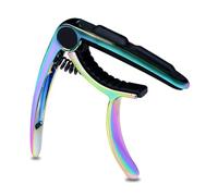 Metal Ukulele Capo Single Handed Operations Professional Metal Texture Suitable For All Guitar Enthusiasts Present Ergonomic Design