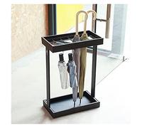 Metal Umbrella Stand for Entryway Holds 16 Umbrellas Includes Removable Drip Tray and 4 Hooks Stylish Corridor nizer for Home and Office