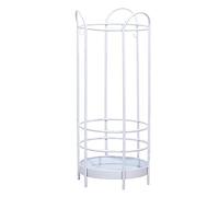 Metal Umbrella Stand - Stylish Round Design for Entryway, Space-Saving Indoor & Outdoor Umbrella Holder, Ideal for Hallway & Commercial Spaces