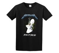 Metal Up Your Ass T-Shirt Funny Top Tee Short-Sleeve for Mens BlackXXL