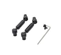 Metal Upgrade, Front and Rear Drive Shafts, for WPL 1/10 C74 1/16 RC Car Parts Replacement Part(Schwarz)