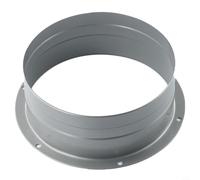 Metal Vent Pipe Flange Fitting 38 Inch Wall Mount for Ventilation Systems Featuring Smooth and Temperature Resistance (150mm)