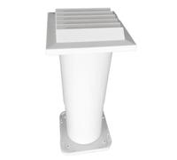 Metal Ventilation Grille with Washable Filter Net Not Designs Wall Set Wall