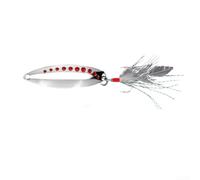 Metal Vib Leech Spinner,Long Casting Zinc Alloy Bait Tail Weight Design For Bass Pike Perch Freshwater Saltwater 5G To 15G(F)