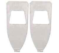 Metal Violin Bow Tips 2pcs Silver Stringed Instruments Parts | Easy Replacement Fittings, Wear-resistant Design, Music School Use, for Musicians and Teachers
