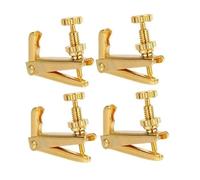 Metal Violin String Fine Tune Adjuster Practical Accessory Hard Violin Trimmers 3/4 4/4 violin parts (Color : Golden)